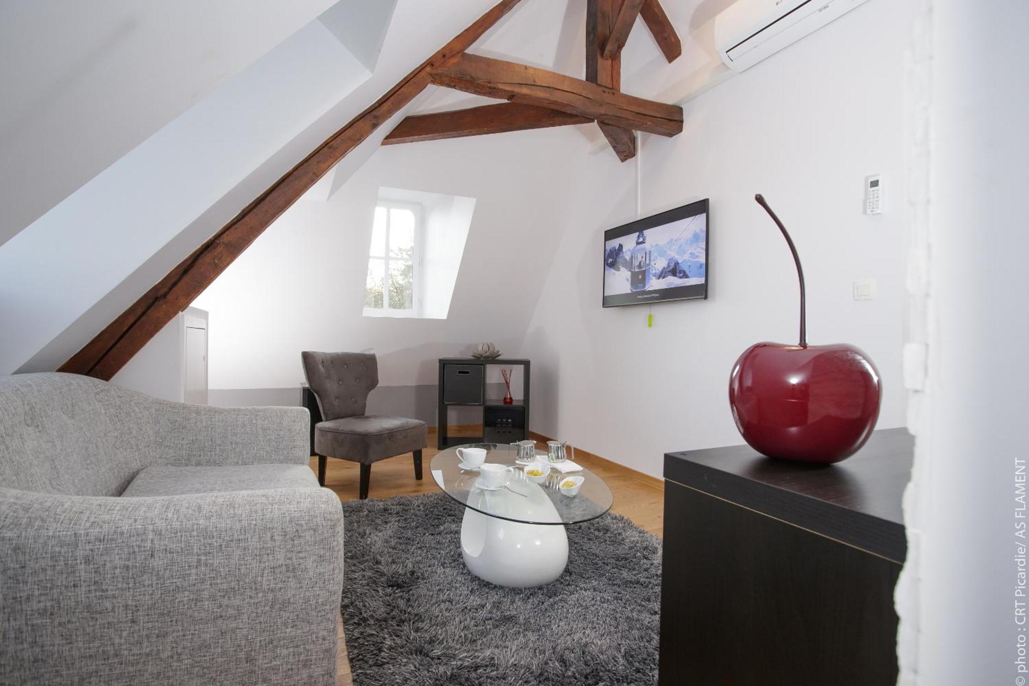 Chateau De Breuil Bed & Breakfast Bruyeres-et-Montberault Room photo